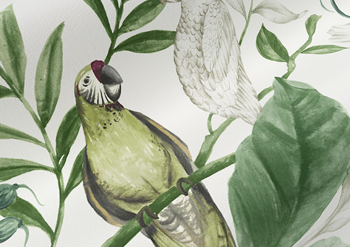 Iquitos, Lush Green - Roman Blind - Image 4